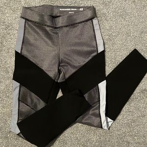 Size 4 H&M Alexander Wang collection tights
